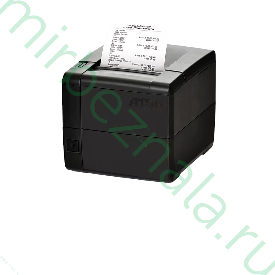 ККТ АТОЛ 25Ф. Черный. с ФН 1.2 15 мес. USB. RS-232. Ethernet. 5.0